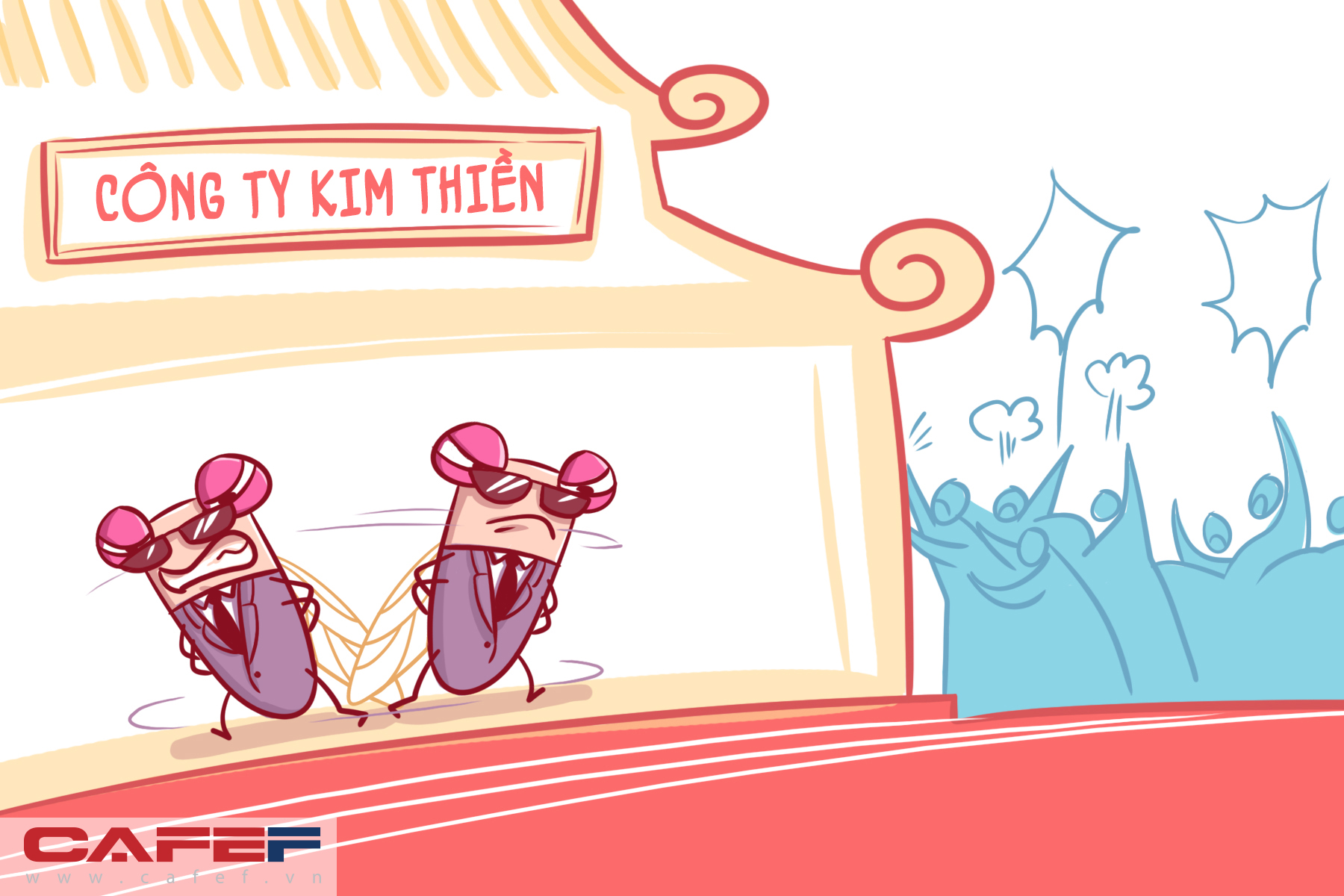 Sau một thời gian gia nhập hệ thống, người dân phát hiện mình bị lừa khi tiền mất, tật mang, bạn bè xa lánh... Họ kéo đến công ty của chàng đòi lại những gì đã mất.