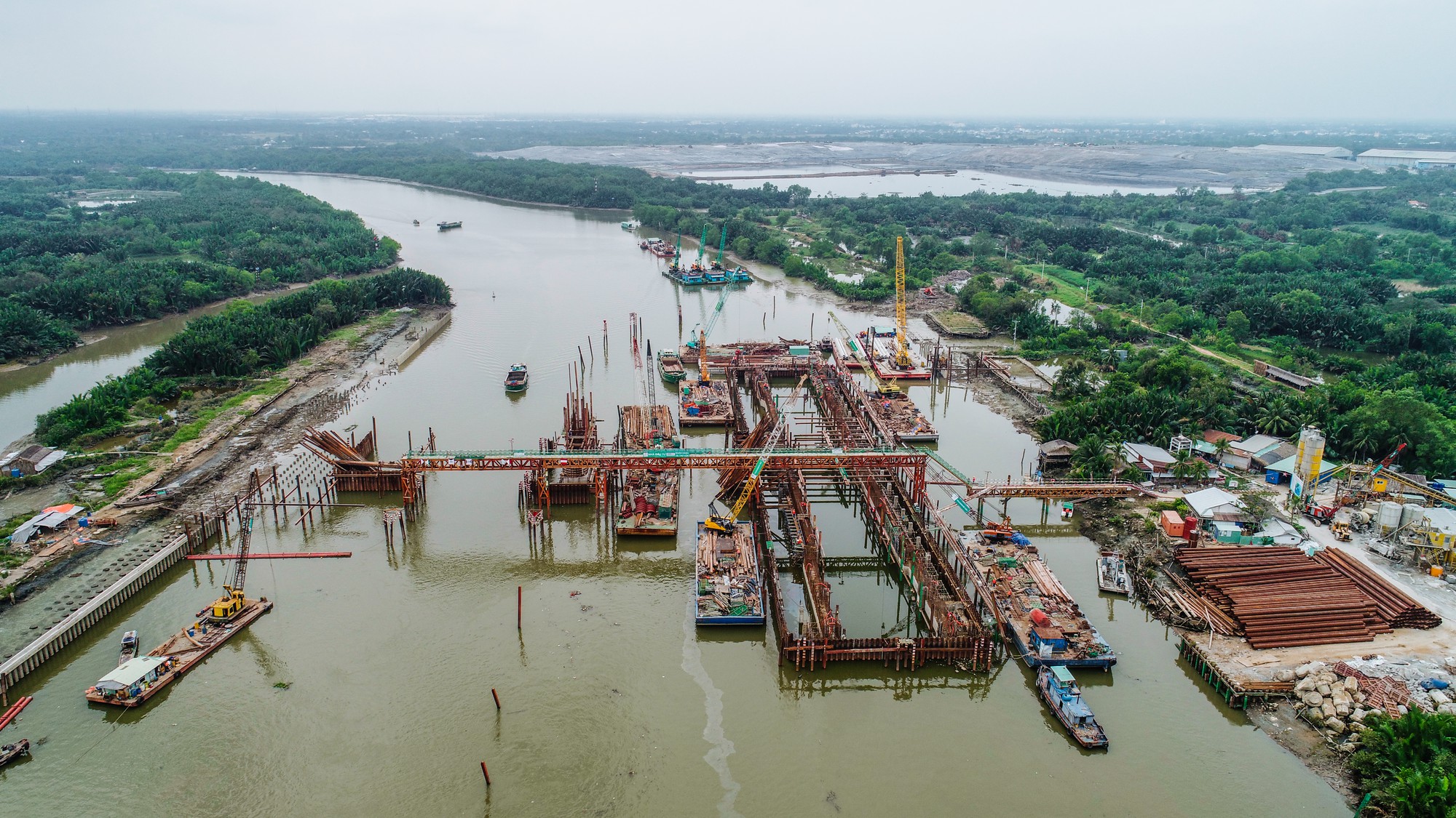Những hình ảnh mới nhất của dự án chống ngập do triều 10.000 tỷ đồng ở TP.HCM - Ảnh 11. Những hình ảnh mới nhất của dự án chống ngập do triều 10.000 tỷ đồng ở TP.HCM - Ảnh 11.