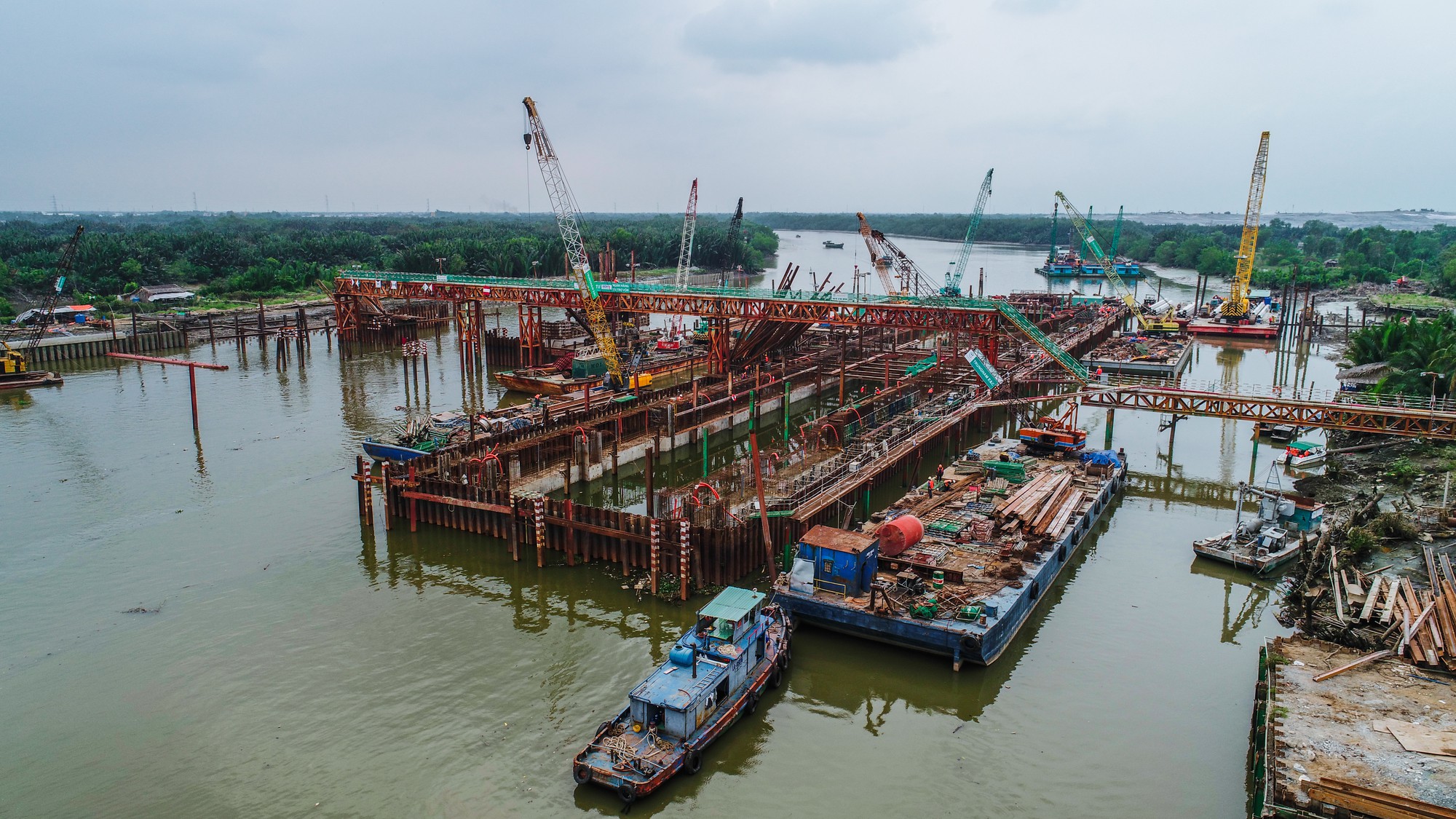 Những hình ảnh mới nhất của dự án chống ngập do triều 10.000 tỷ đồng ở TP.HCM - Ảnh 10. Những hình ảnh mới nhất của dự án chống ngập do triều 10.000 tỷ đồng ở TP.HCM - Ảnh 10.