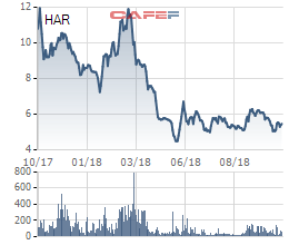 HAR: 9 tháng doanh thu vượt kế hoạch, song lãi ròng mới thực hiện 32% chỉ tiêu - Ảnh 1.