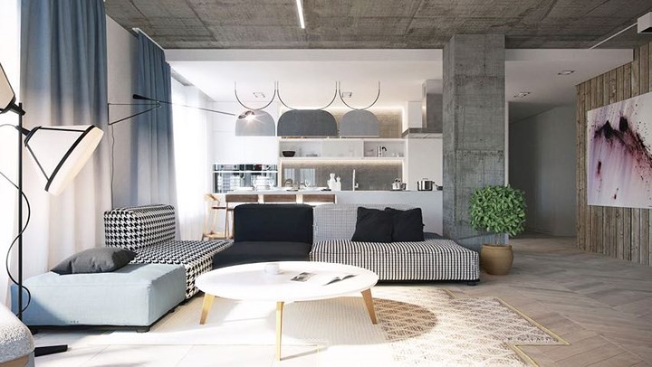 Không cần tô trát, ngôi nhà vẫn mang phong cách đẹp hiện đại - Ảnh 1. Không cần tô trát, ngôi nhà vẫn mang phong cách đẹp hiện đại - Ảnh 1.