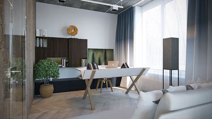 Không cần tô trát, ngôi nhà vẫn mang phong cách đẹp hiện đại - Ảnh 8. Không cần tô trát, ngôi nhà vẫn mang phong cách đẹp hiện đại - Ảnh 8.