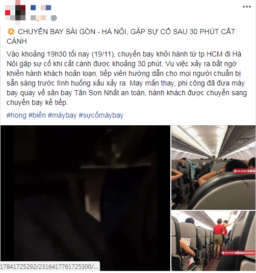 Clip: Hành khách đồng loạt vào tư thế an toàn trên chuyến bay Vietjet nghi gặp sự cố phải bay vòng trên trời rồi quay lại Tân Sơn Nhất - Ảnh 1.