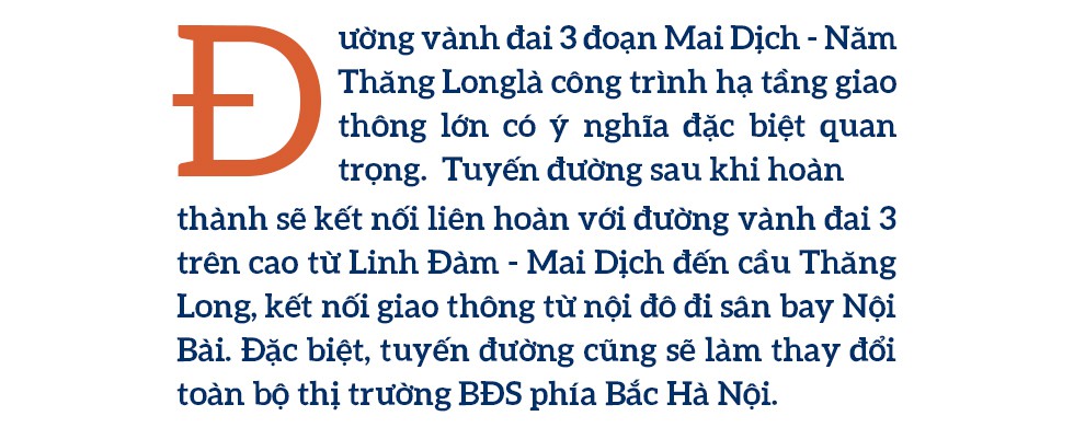 Toàn cảnh tuyến đường 8.500 tỷ đồng đang tác động mạnh mẽ lên thị trường bất động sản phía Bắc thủ đô - Ảnh 1.