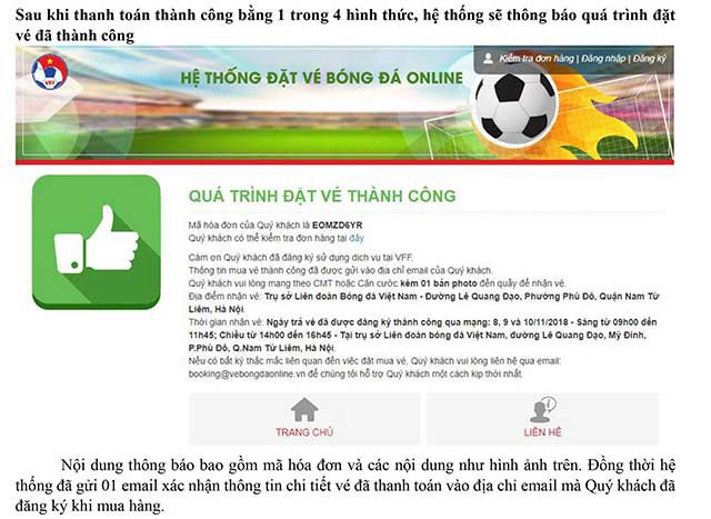  Hướng dẫn chi tiết cách mua vé trận chung kết AFF Cup 2018 Việt Nam vs Malaysia - Ảnh 10.