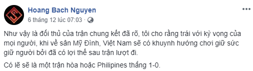  Người hâm mộ mừng ra mặt khi truyền nhân Pele dự đoán trận Việt Nam vs Malaysia - Ảnh 2.