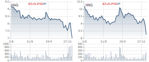 Không thu xếp đủ tiền, trong 1 tháng, 2 lãnh đạo cấp cao của HAG và HNG đều không mua được 1 triệu cổ phiếu như đã đăng ký - Ảnh 1.