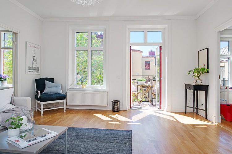 Căn hộ màu trắng tinh khôi cuốn hút người xem đến từng góc nhỏ - Ảnh 1. Căn hộ màu trắng tinh khôi cuốn hút người xem đến từng góc nhỏ - Ảnh 1.