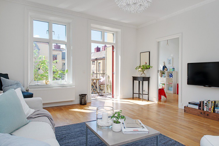 Căn hộ màu trắng tinh khôi cuốn hút người xem đến từng góc nhỏ - Ảnh 2. Căn hộ màu trắng tinh khôi cuốn hút người xem đến từng góc nhỏ - Ảnh 2.