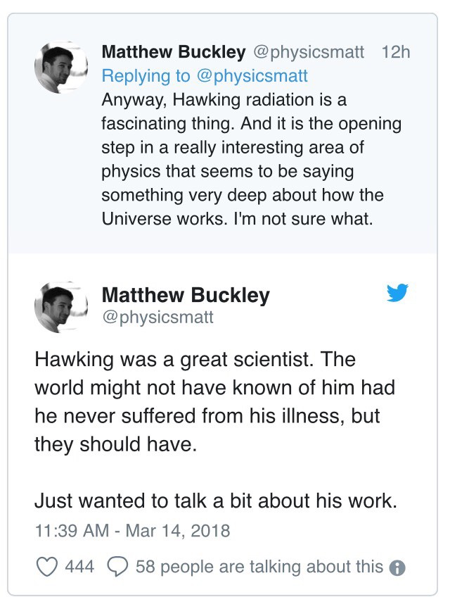 Đây là cách “cả thế giới” thể hiện niềm thương tiếc trước sự ra đi của nhà bác học vĩ đại Stephen Hawking - Ảnh 6.