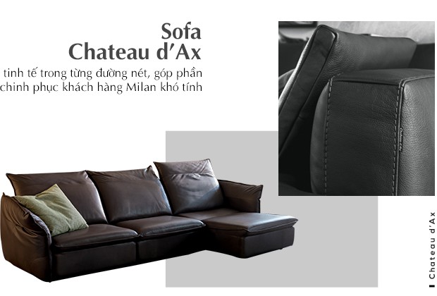 Chateau d’Ax và hành trình 70 năm từ tiệm may nhỏ ở Milan đến những chiếc sofa thủ công hàng đầu Châu Âu - Ảnh 4.