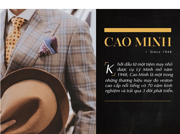 Cao Minh và hành trình 70 năm trở thành thương hiệu hàng đầu về Bespoke dành riêng cho quý ông - Ảnh 1.