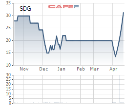 Sadico Cần Thơ (SDG) bất ngờ tăng trần 9 phiên liên tiếp; sắp trả cổ tức 20% bằng tiền mặt - Ảnh 2.