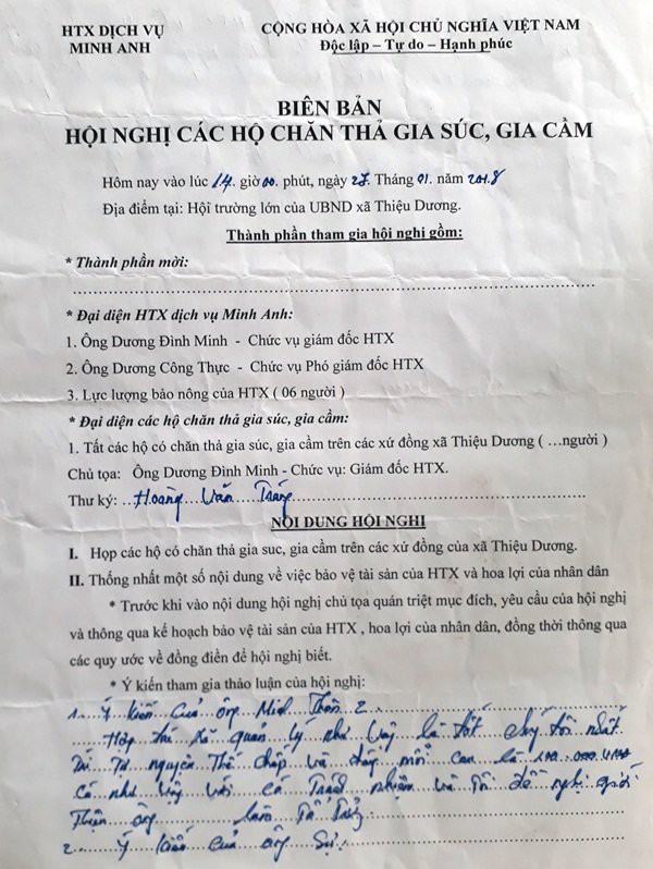  Phó đoàn ĐBQH tỉnh Thanh Hóa: Lần đầu tiên xảy ra việc thu phí đồng cỏ với trâu, bò - Ảnh 1.