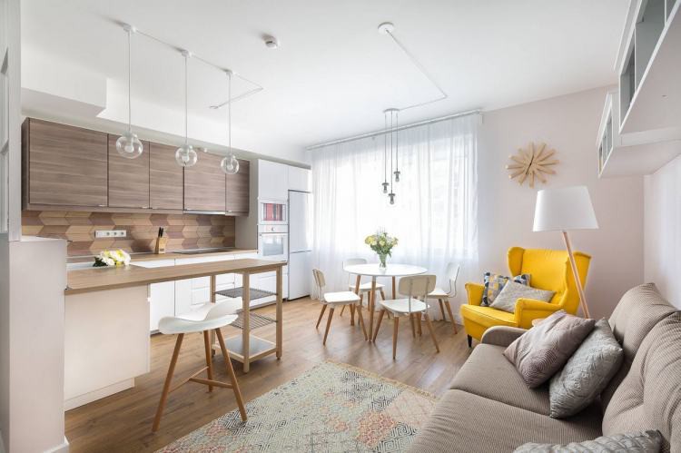 Căn hộ 76m2 thiết kế thông minh hút hồn những cặp vợ chồng trẻ - Ảnh 4. Căn hộ 76m2 thiết kế thông minh hút hồn những cặp vợ chồng trẻ - Ảnh 4.