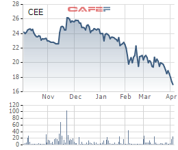 CEE mất đi 31% giá trị từ đầu năm, CII E&C chủ trương mua vào 2 triệu cổ phiếu quỹ - Ảnh 1.
