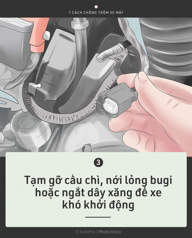 [Photo Story] Trước khi cần tới Hiệp sỹ đường phố, chính bạn hãy bảo vệ xe của mình - Ảnh 4.