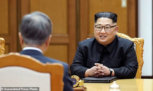 Lãnh đạo Triều Tiên Kim Jong-un vẫn sẵn lòng gặp Tổng thống Mỹ Trump - Ảnh 1.