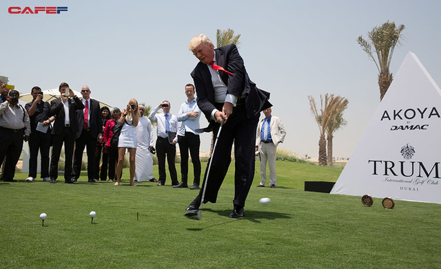 Tổng thống Donald Trump tự tin là “tay golf giỏi nhất trong giới siêu giàu”: Hãy để golf truyền cảm hứng, tạo động lực để thành công - Ảnh 2.