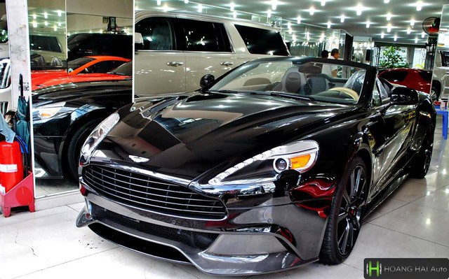 Trước hành trình siêu xe, ông chủ cafe Trung Nguyên tậu thêm Aston Martin Vanquish Volante duy nhất tại Việt Nam - Ảnh 3.