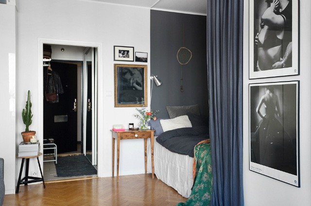 Căn hộ 20 m2 thiết kế theo phong cách tối giản đẹp đến nao lòng - Ảnh 3.