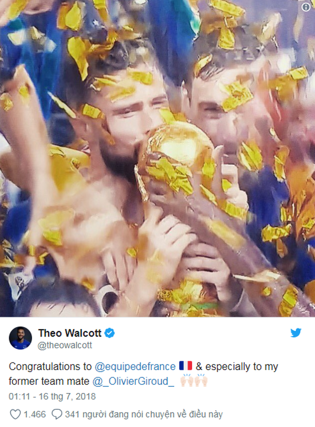 Vô địch World Cup 2018, đội tuyển Pháp được cả thế giới chúc mừng - Ảnh 6.