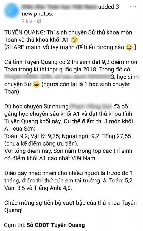  Bí thư Tuyên Quang trực tiếp chỉ đạo rà soát thông tin nghi vấn điểm thi bất thường - Ảnh 1.