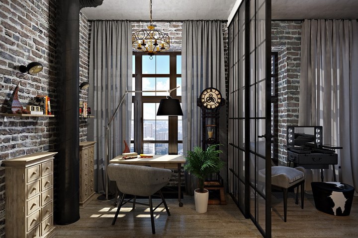 Ý tưởng trang trí phòng làm việc tại nhà hiện đại, phong cách - Ảnh 9. Ý tưởng trang trí phòng làm việc tại nhà hiện đại, phong cách - Ảnh 9.