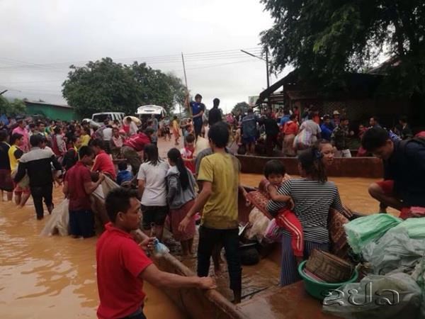 Vỡ đập thủy điện tại Lào khiến hàng trăm người mất tích  - Ảnh 1.