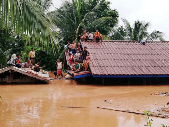 Vỡ đập thủy điện ở Lào: Mưa lớn không phải nguyên nhân duy nhất? - Ảnh 1.
