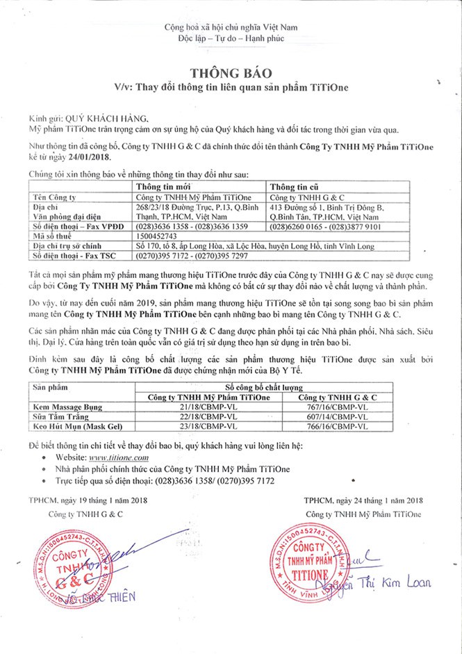 Con Cưng công bố thư xác nhận sản phẩm lỗi của nhà sản xuất Thái Lan, Chi cục Quản lý thị trường TPHCM chưa xác nhận - Ảnh 2. Con Cưng công bố thư xác nhận sản phẩm lỗi của nhà sản xuất Thái Lan, Chi cục Quản lý thị trường TPHCM chưa xác nhận - Ảnh 2.