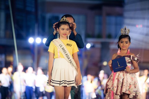Cô bé 10 tuổi người Việt đăng quang Hoa hậu nhí châu Á - Thái Bình Dương 2018 - Ảnh 1.