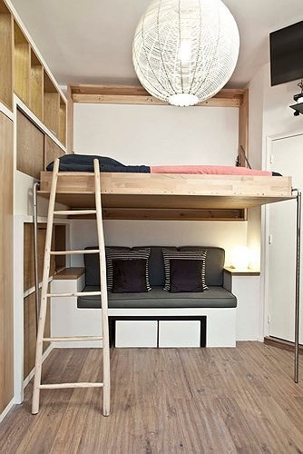 Ý tưởng thiết kế tuyệt vời cho phòng ngủ nhỏ hẹp - Ảnh 14.