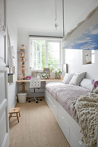 Ý tưởng thiết kế tuyệt vời cho phòng ngủ nhỏ hẹp - Ảnh 9.