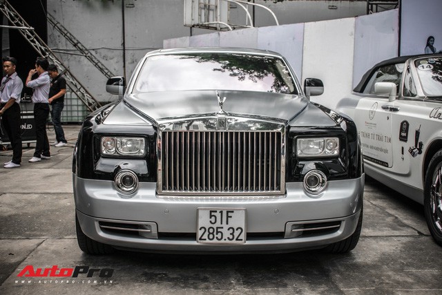 Rolls-Royce Phantom EWB bi an cua ong chu ca phe Trung Nguyen xuat hien tai Sai Gon