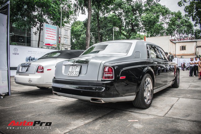 Rolls-Royce Phantom EWB bi an cua ong chu ca phe Trung Nguyen xuat hien tai Sai Gon