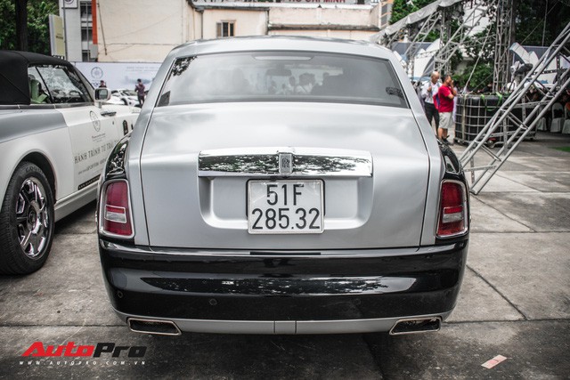 Rolls-Royce Phantom EWB bi an cua ong chu ca phe Trung Nguyen xuat hien tai Sai Gon