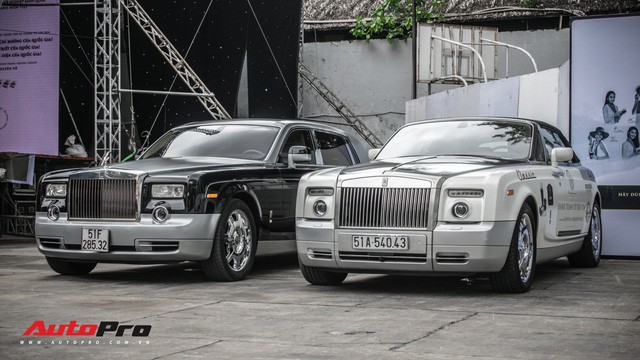 Rolls-Royce Phantom EWB bi an cua ong chu ca phe Trung Nguyen xuat hien tai Sai Gon