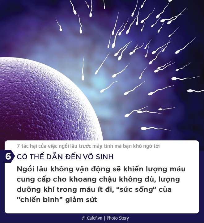 7 tác hại của việc ngồi lâu trước máy tính mà bạn khó ngờ tới, đã là dân văn phòng không thể không biết - Ảnh 6. 7 tác hại của việc ngồi lâu trước máy tính mà bạn khó ngờ tới, đã là dân văn phòng không thể không biết - Ảnh 6.