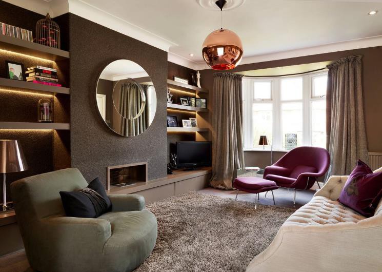 10 ý tưởng biến hóa phòng khách rộng không ngờ - Ảnh 9. 10 ý tưởng biến hóa phòng khách rộng không ngờ - Ảnh 9.