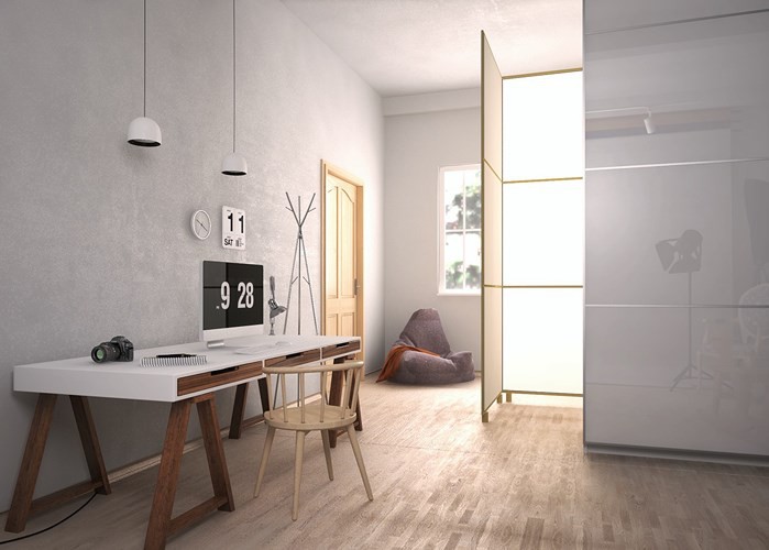 Không gian làm việc tại nhà rất sáng tạo - Ảnh 6. Không gian làm việc tại nhà rất sáng tạo - Ảnh 6.