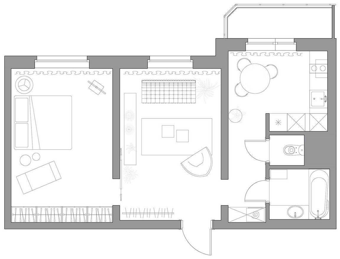 Căn hộ nhỏ xinh, độc đáo này khiến các hộ gia đình trẻ phát thèm - Ảnh 21. Căn hộ nhỏ xinh, độc đáo này khiến các hộ gia đình trẻ phát thèm - Ảnh 21.