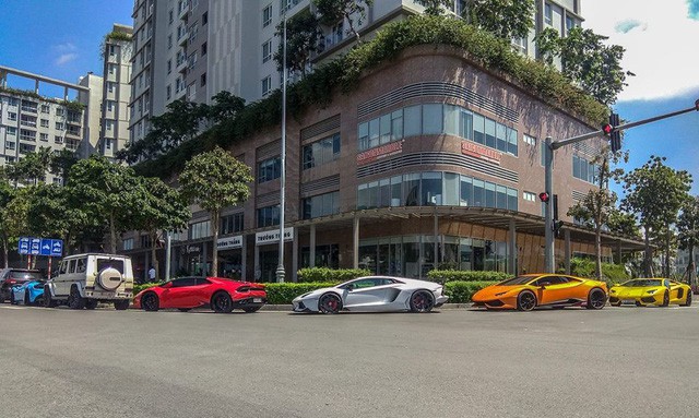 Cường Đô La cùng loạt đại gia Việt khoe dàn siêu xe trăm tỷ dịp cuối tuần - Ảnh 1.