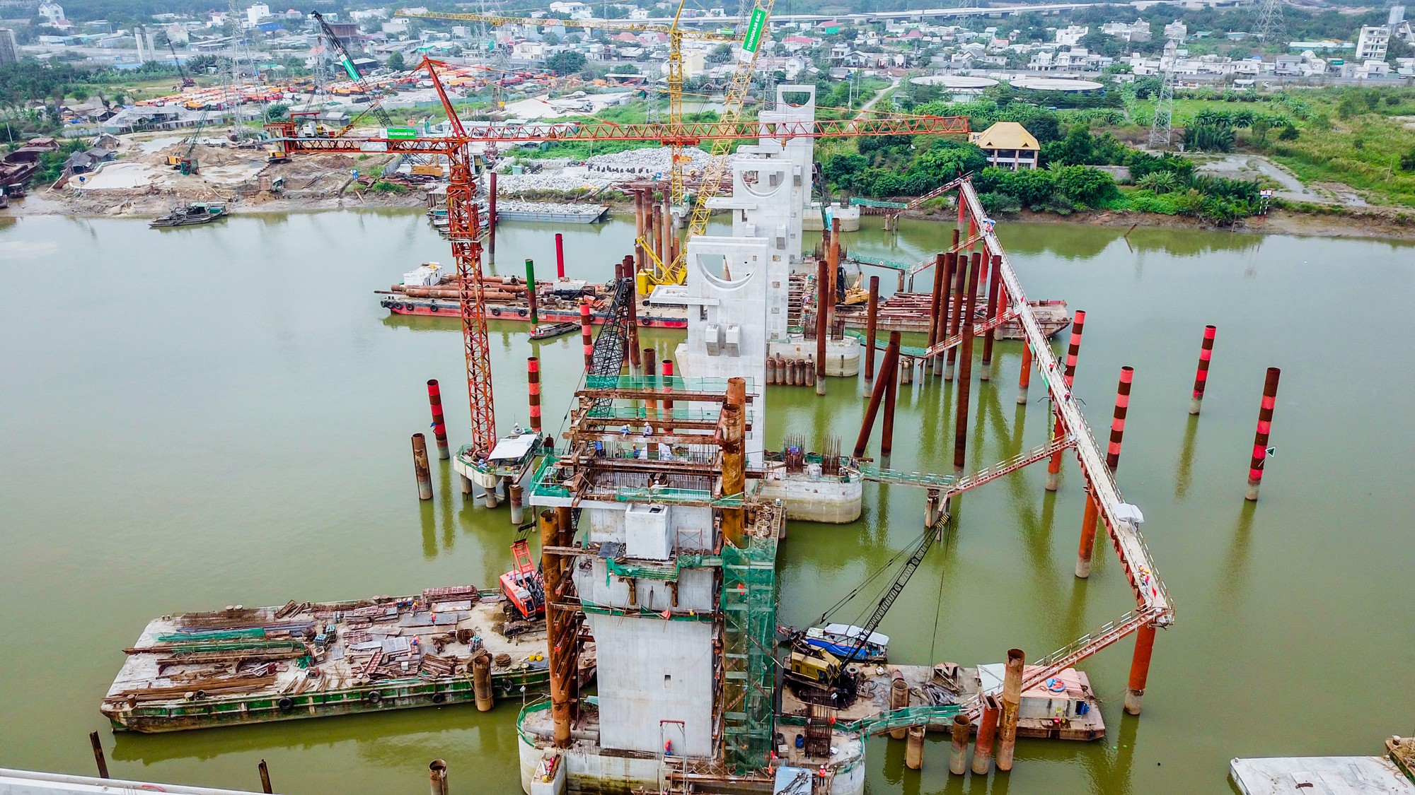 Những hình ảnh mới nhất của dự án chống ngập do triều 10.000 tỷ đồng ở TP.HCM - Ảnh 3. Những hình ảnh mới nhất của dự án chống ngập do triều 10.000 tỷ đồng ở TP.HCM - Ảnh 3.