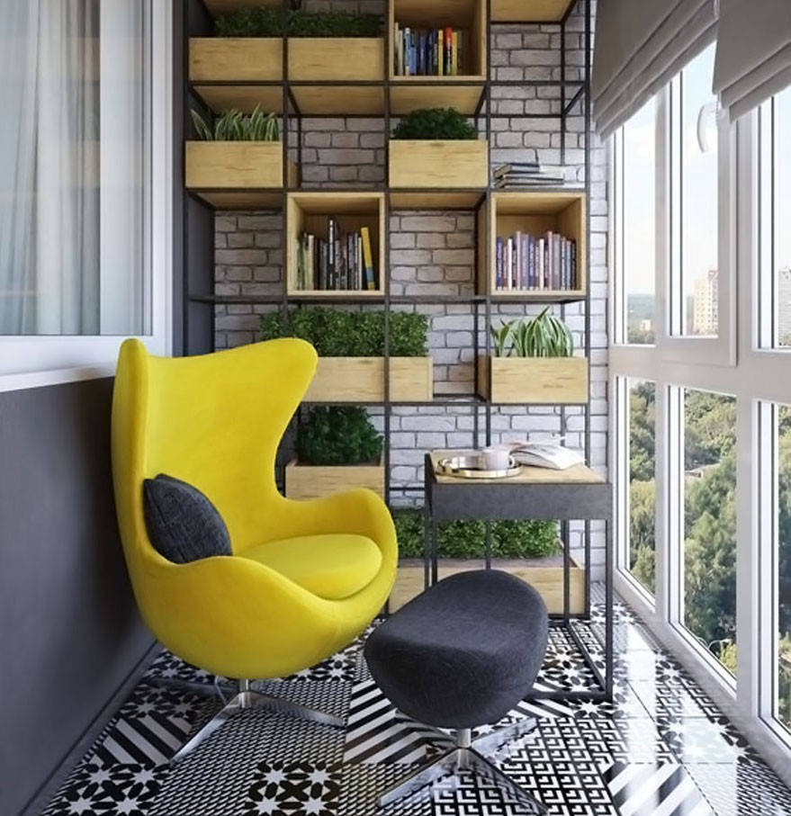 Đừng biến logia thành góc chết trong căn hộ nhà bạn - Ảnh 4. Đừng biến logia thành góc chết trong căn hộ nhà bạn - Ảnh 4.