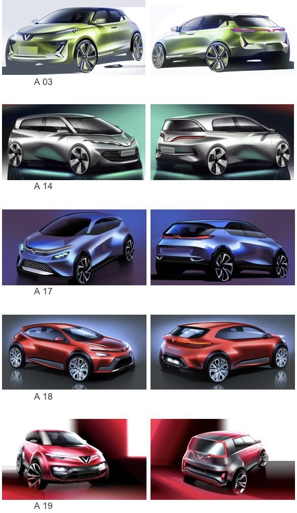 Trọn bộ 35 thiết kế của 7 mẫu xe VinFast Pre sắp ra mắt: Đâu là mẫu xe được người tiêu dùng lựa chọn? - Ảnh 1.