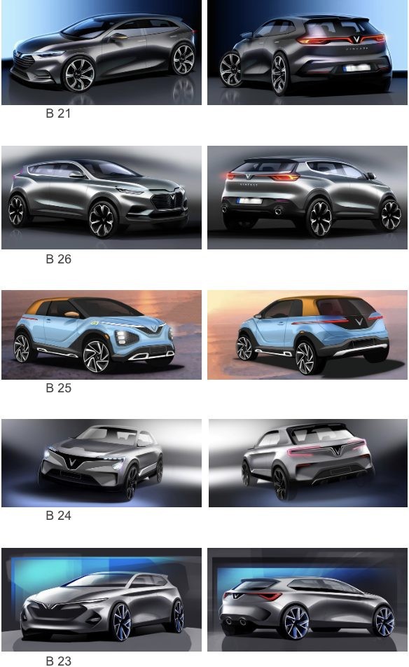 Trọn bộ 35 thiết kế của 7 mẫu xe VinFast Pre sắp ra mắt: Đâu là mẫu xe được người tiêu dùng lựa chọn? - Ảnh 2.
