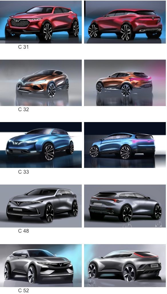 Trọn bộ 35 thiết kế của 7 mẫu xe VinFast Pre sắp ra mắt: Đâu là mẫu xe được người tiêu dùng lựa chọn? - Ảnh 4.