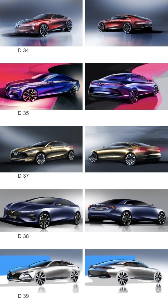 Trọn bộ 35 thiết kế của 7 mẫu xe VinFast Pre sắp ra mắt: Đâu là mẫu xe được người tiêu dùng lựa chọn? - Ảnh 5.