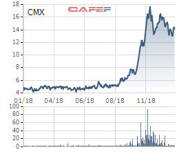Camimex Group (CMX): Năm 2018 lãi 78 tỷ đồng tăng 192% so với cùng kỳ - Ảnh 1.
